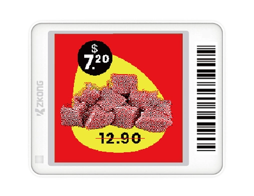 ZKONG Shield 1,54 inç ZKC15S Elektronik Raf Etiketi
