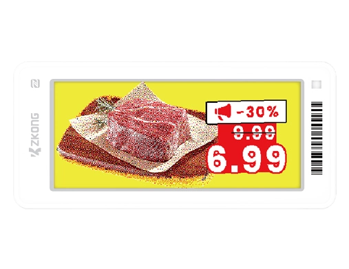 ZKONG Shield 2,9 inç ZKC29S Elektronik Raf Etiketi